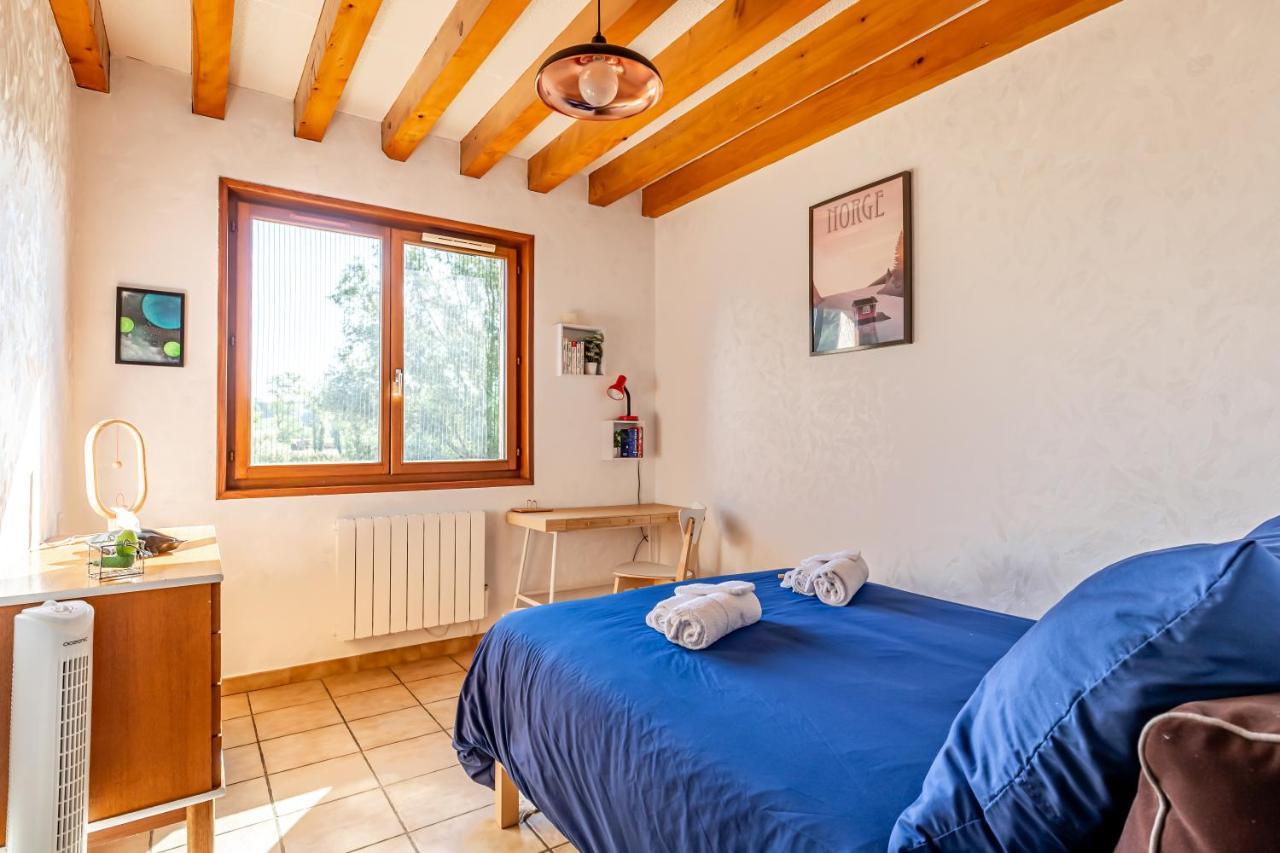 Logement 75M2, Avec Vue, Au Calme, Lyon A 25Km Communay ภายนอก รูปภาพ